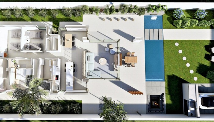 Nouvelle construction - Villa - Elche/Elx - El Oasis