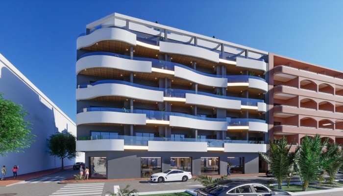 Neubouw - Wohnung - Torrevieja - Habaneras