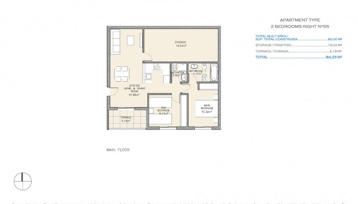 New Build - Apartment / Flat - Aguilas - Collados