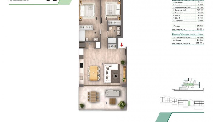 Neubouw - Wohnung - Finestrat - Urbanizaciones
