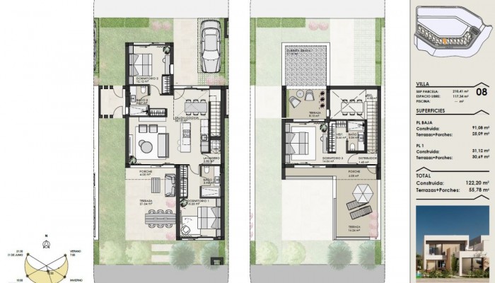 New Build - Villa - Torre Pacheco - Santa rosalia