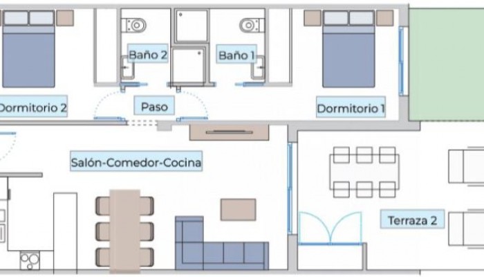 Obra Nueva - Apartamento / Piso - Finestrat - Camporrosso Village