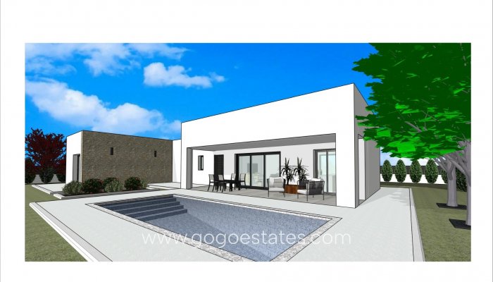 Villa - Nouvelle construction - Hondón de las Nieves - Aspe