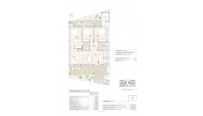 New Build - Apartment / Flat - Hondón de las Nieves - Canalosa