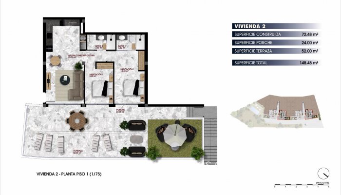 Obra Nueva - Apartamento / Piso - Villajoyosa/Vila Joiosa, La - Benidorm