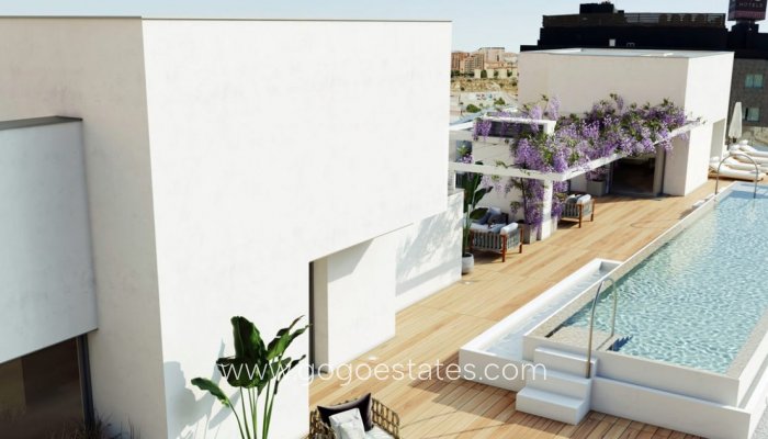 New Build - Apartment / Flat - San Juan Alicante - Centro
