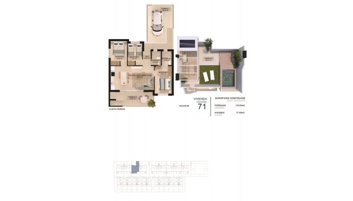 New Build - Apartment / Flat - Pilar De La Horadada - La Torre de la Horadada