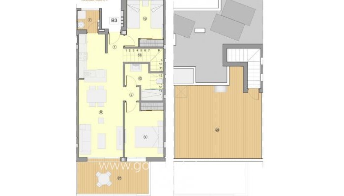 Resale - Apartment / Flat - La Florida - Villamartín